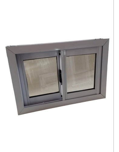 Sliding Aluminum Window 60x40 Without Mosquito Net 1