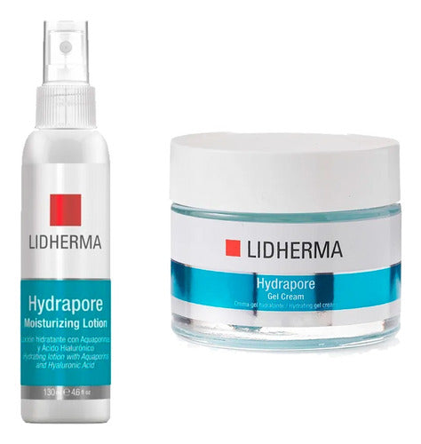 Lidherma Kit Hydrapore Cream Gel + Hydrapore Lotion 0