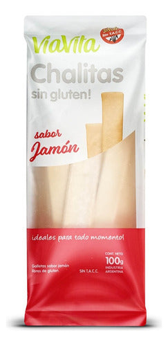 Viavita Gluten-Free Chalitas Various Flavors 100g x 3u 7