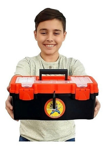 Power Line New Tool Box Suitcase Toy Set for Kids 0