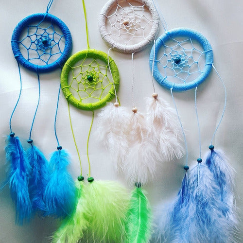 6 Handmade Dreamcatchers 6 cm Gift Souvenir 0