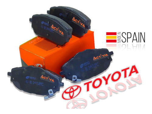 Brake Pads Toyota Corolla 2015 to 2019 Original 0