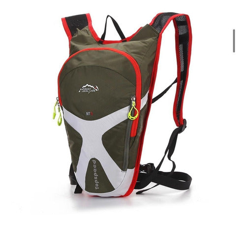 Top Speed Running Backpack Suitable for Hydration System 5L Green 0