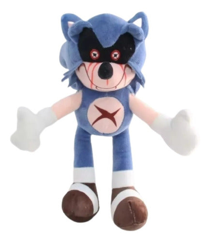 Sonic Exe Blue Hedgehog Plush Toy Video Game Quality A1 0