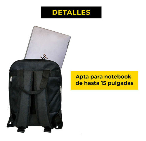 OKI Regalos Notebook Mate Backpack - Stanley Gray 7