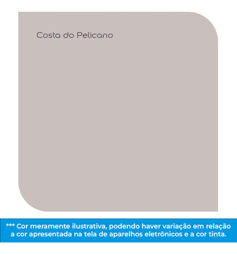 Tinta Acrílica Premium Decora Seda - Costa Do Pelicano 16l 1