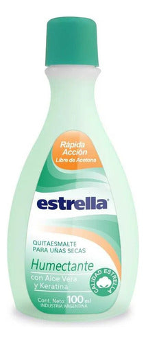 Pack of 4 Estrella Moisturizing Nail Polish Remover 100ml 1