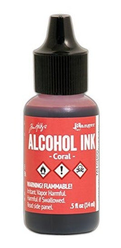 Ranger Coral Tim Holtz Alcohol Ink .5oz 0