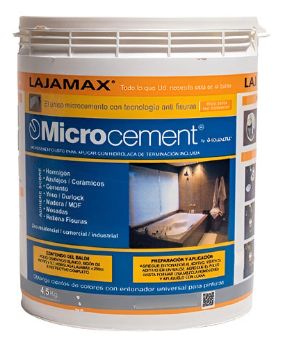 Lajamax Microcemento 4.5 Liters 0