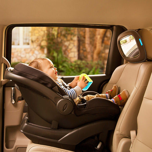 Brica Vivid Reflejo Del Espejo De Un Coche Para Bebe, Resis 1