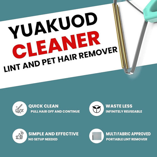 Yuakuod Pet Hair Remover, Special Multi-Fabric Edge 1