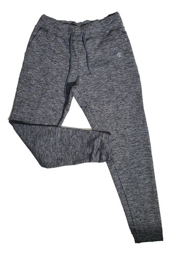 Team Gear Women's Gym Pro Running Pants - Gray Melange 1