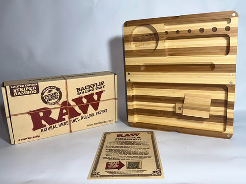 RAW Bamboo Tray and Organizer 22cm X 12cm 1