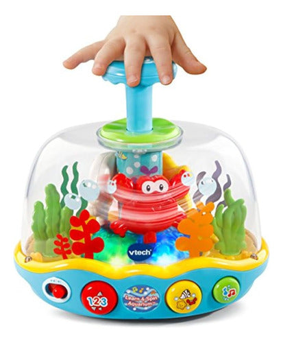 VTech Learn and Spin Aquarium Multicolor 1