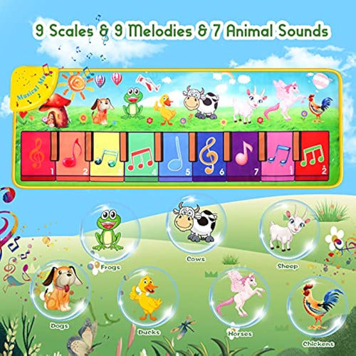 Ysoazgle Musical Play Mats for Kids, Toys 1