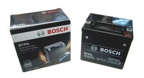 Bosch Original Battery YTX5L-BS Honda Biz 125 0