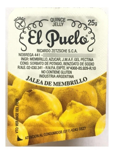 Jalea De Membrillo Porción Individual Pote 25g X120 Unidades 0