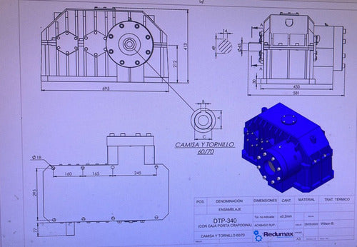 Caja Reductora Industrial 1