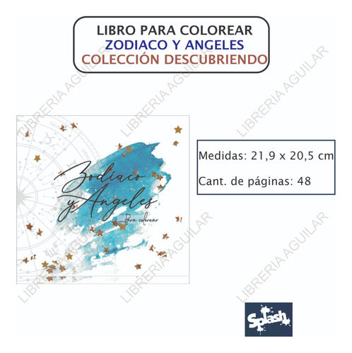 Libro P Colorear Zodiaco Y Ángeles - Descubriendo 1