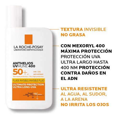 Anthelios Ultra Fps50+ (la Roche-posay) X 50ml 1