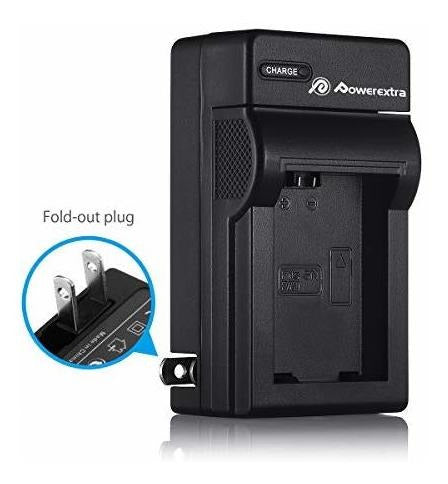 Powerextra Battery (4-Pack) and Charger for Sony NP-FW 4