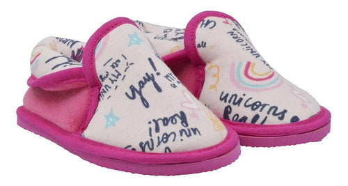 Cirene Fuchsia Slippers for Girls 4