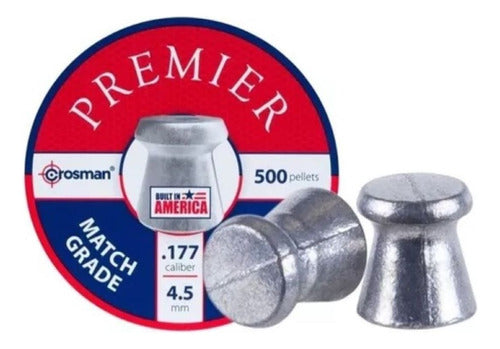 Crosman .177 Cal 4.5mm Wadcutter Pellets x 500 2