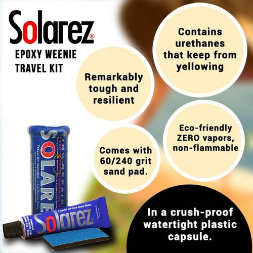 Solarez Weenie Epoxy Travel Kit Repair Resin 1