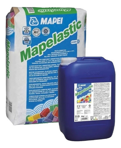 Mapei Mapelastic X 32 Kg Impermeabilizante Cementicio Flexible 0