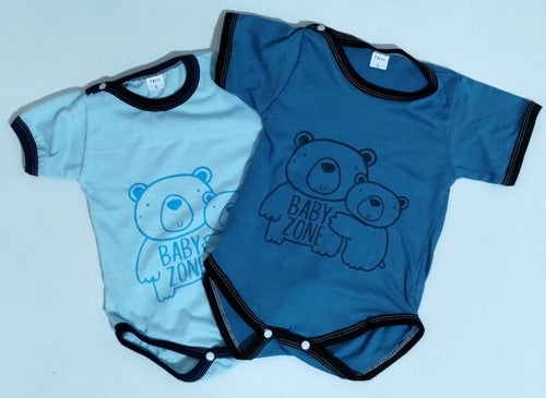 GEN Pack of 2 Short Sleeve Bodysuits for Babies 7
