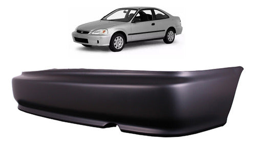 Honda Civic Rear Bumper 1999 2000 0