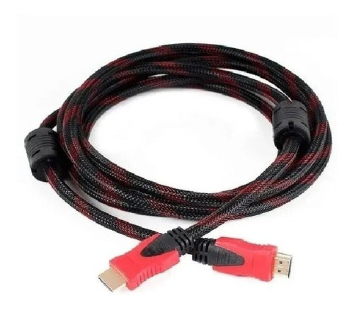 HDMI Cable - HDMI Full HDTV 1080p 1.5 Meters Golden DVD 0