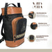 Matieer Mochila Bolso Matero Equipo Mate Eco Cuero Cordura Combinad 2