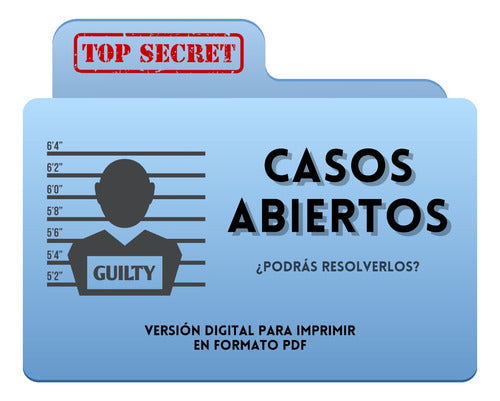 Crimen Sin Resolver | X2 Casos Abiertos | Juego Digital Pdf 0