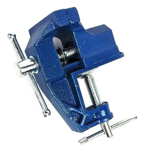 Black Portable Bench Vise 60 Mm Professional Quality 1