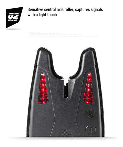 T- Alertas Indicadores De Alarme De Pesca Bite Led 1