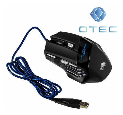 OTEC Optical USB Wired Gaming Mouse with 7 Buttons 2