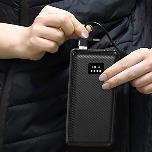 Mosila Portable Battery Pack for Heated Vest, Charger 5