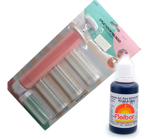 Hobbykits 11 Colorants Fleibor with Manual Applicator Multiuse 0