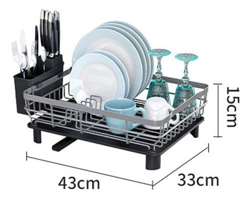 Norte Stainless Steel Dish Drainer 1