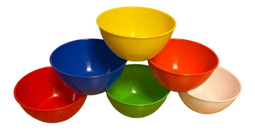 Arboplast 50 Colorful Plastic Bowls 3