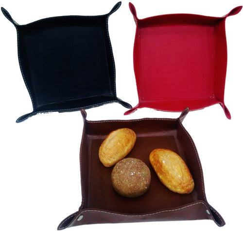 Emax Panera/Frutera Set of 2 Black/Red/Brown 24x24x6cm 0