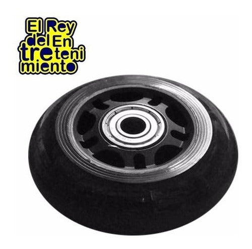 Expert 80mm Silicone Roller Wheels Kit 4u + 8 ABEC7 Bearings 3