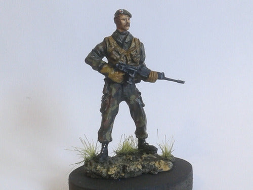 Rojo 5 1/32 Scale Metal Figure Argentine Commando Malvinas 3