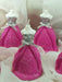 Set of 15 Handcrafted Glitter Finish Dress Candles for 15-Year-Old Ceremony 8