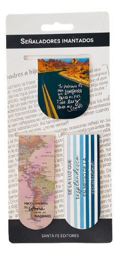 Santa Fe Ediciones Christian Magnetic Bookmarks Pack of 9 2