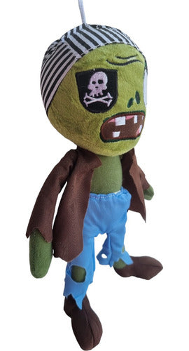 Peluches Plantas Vs Zombies  30 Cm Zombie Pirata 3