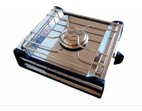 WEB-CAR Stainless Steel Natural Gas Single Burner Cooktop 1