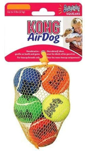 Juguete Kong Air Dog Squeaker Fetch - Xs (5 Unidades) 0