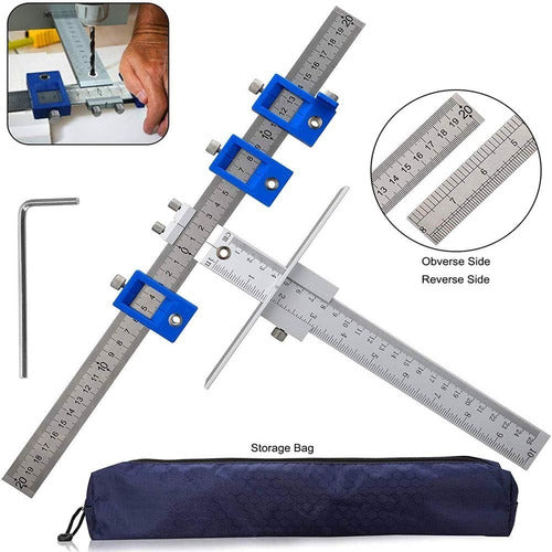 Ruhlmann Positioning Square for Drawer and Door Hardware 1